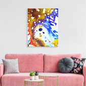 Polychromoptisch #1B door Michael Moffa Canvas Afdruk (Insitu (Woonkamer))