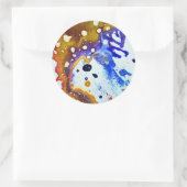 Polychromoptisch #1B door Michael Moffa Ronde Sticker (Tas)