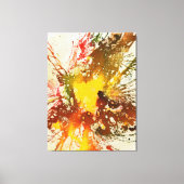 Polychromosoom #10 canvas afdruk (Voorkant)