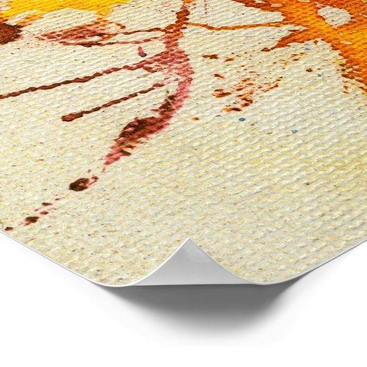 Polychromosoom #10 van Michael Moffa Poster (Hoek)