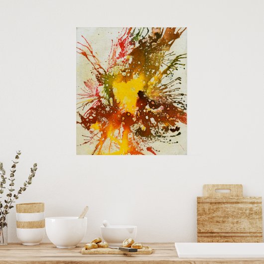 Polychromosoom #10 van Michael Moffa Poster (Keuken)