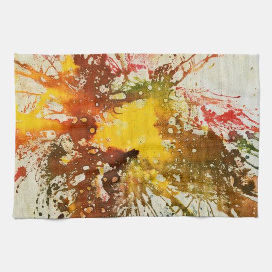 Polychromosoom #10 van Michael Moffa Theedoek (Horizontaal)