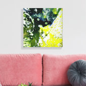 Polychromosoom #12 van Michael Moffa Canvas Afdruk (Insitu (Woonkamer))