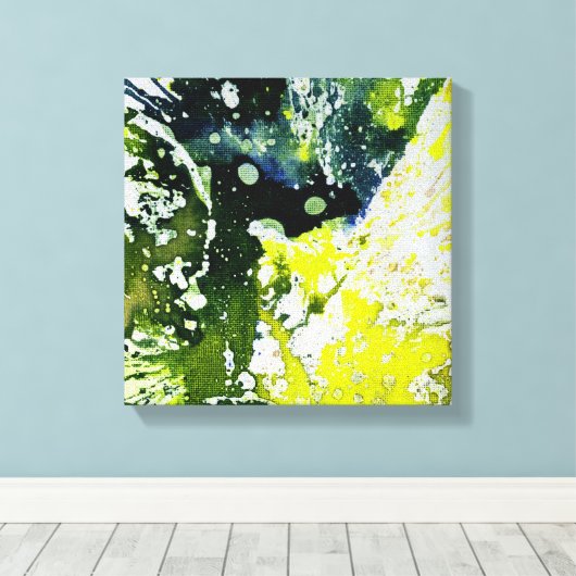 Polychromosoom #12 van Michael Moffa Canvas Afdruk (Insitu (Houten vloer))