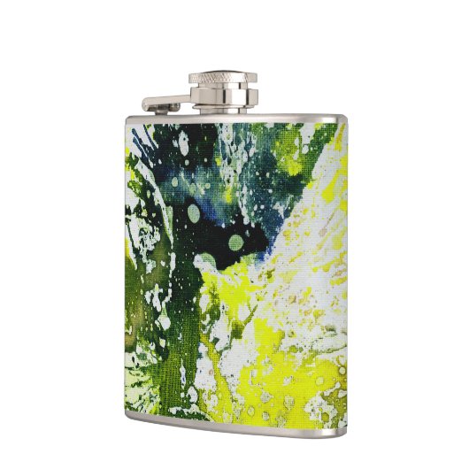 Polychromosoom #12 van Michael Moffa Heupfles (Links)