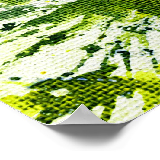 Polychromosoom #12 van Michael Moffa Poster (Hoek)