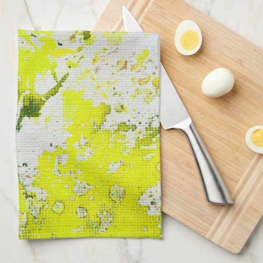 Polychromosoom #12 van Michael Moffa Theedoek (Quarter Fold)