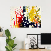 Polychromosoom #13B door Michael Moffa Poster (Thuiskantoor)