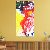 Polychromosoom #13C door Michael Moffa Canvas Afdruk (Insitu (Woonkamer))