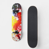 Polychromosoom #13C door Michael Moffa Persoonlijk Skateboard (Voorkant)