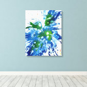 Polychromosoom #14 van Michael Moffa Canvas Afdruk (Insitu (Houten vloer))