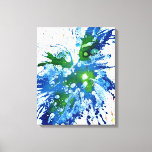 Polychromosoom #14 van Michael Moffa Canvas Afdruk