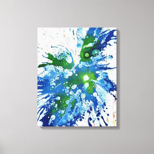 Polychromosoom #14 van Michael Moffa Canvas Afdruk (Voorkant)