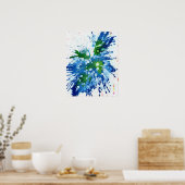 Polychromosoom #14 van Michael Moffa Poster (Keuken)