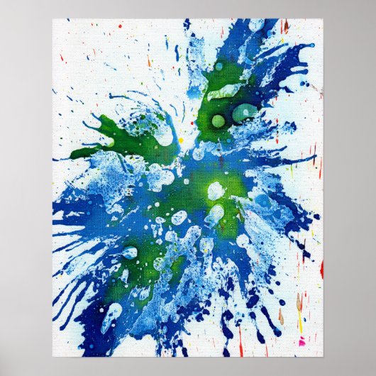 Polychromosoom #14 van Michael Moffa Poster (Voorkant)