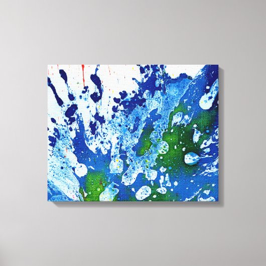 Polychromosoom #14B door Michael Moffa Canvas Afdruk (Voorkant)