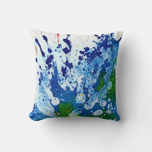 Polychromosoom #14B door Michael Moffa Kussen (Voorkant)