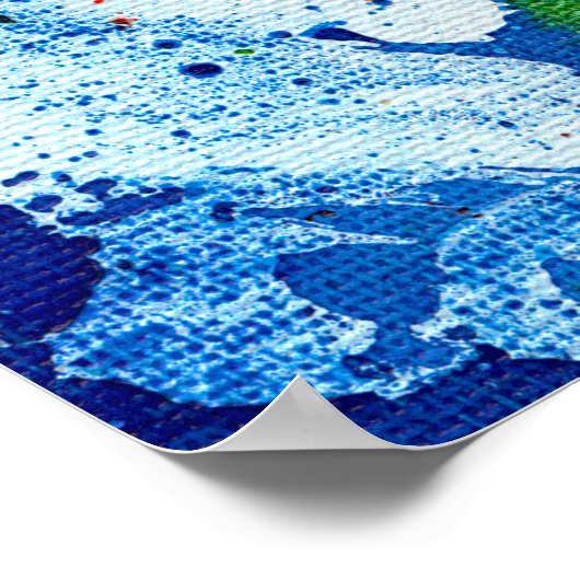 Polychromosoom #14B door Michael Moffa Poster (Hoek)