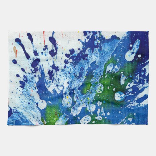 Polychromosoom #14B door Michael Moffa Theedoek (Horizontaal)