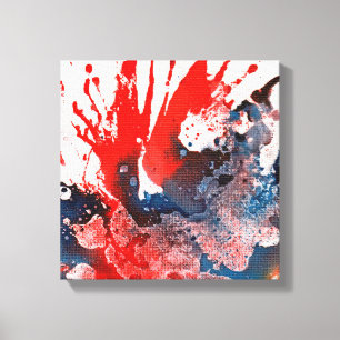 Polychromosoom #15A door Michael Moffa Canvas Afdruk