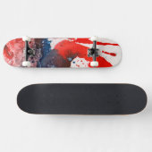 Polychromosoom #15A door Michael Moffa Persoonlijk Skateboard (Horizontaal)