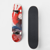 Polychromosoom #15A door Michael Moffa Persoonlijk Skateboard (Voorkant)