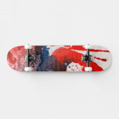 Polychromosoom #15A door Michael Moffa Persoonlijk Skateboard (Horizontaal)
