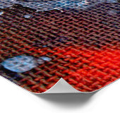 Polychromosoom #15B door Michael Moffa Poster (Hoek)