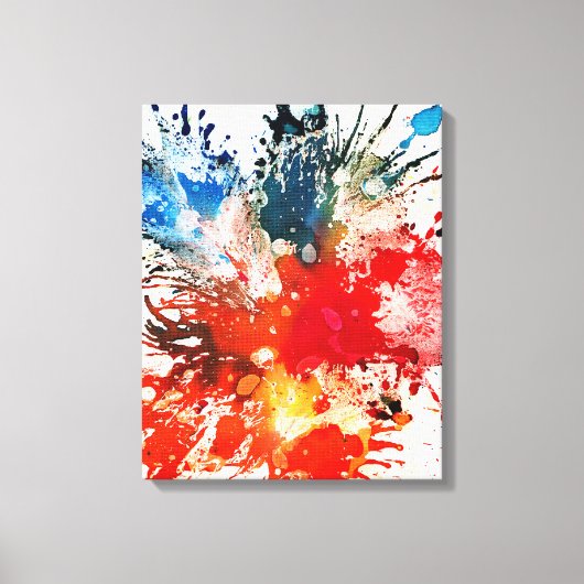 Polychromosoom #16 van Michael Moffa Canvas Afdruk (Voorkant)