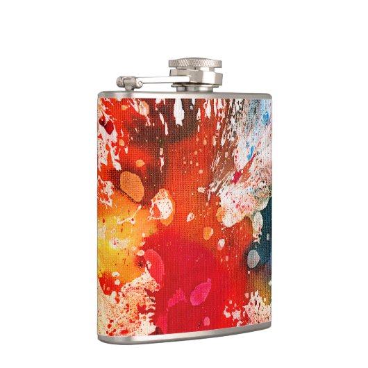 Polychromosoom #16 van Michael Moffa Heupfles (Rechts)