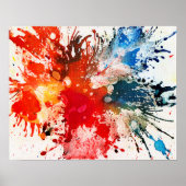 Polychromosoom #16 van Michael Moffa Poster (Voorkant)