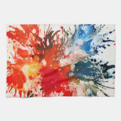 Polychromosoom #16 van Michael Moffa Theedoek (Horizontaal)