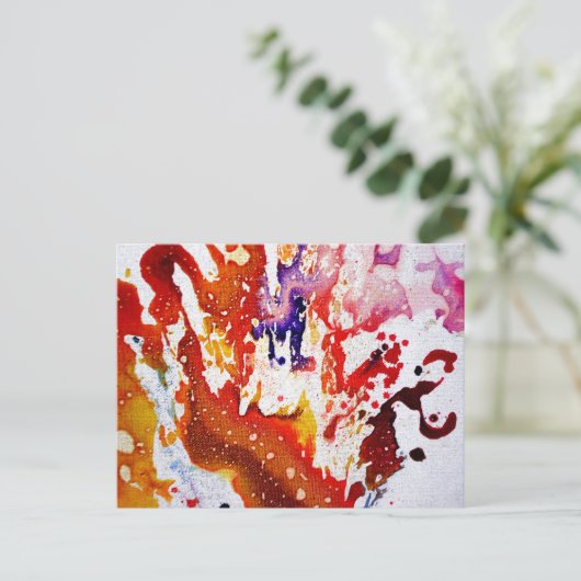 Polychromosoom #1A door Michael Moffa Briefkaart (Staand voorkant)