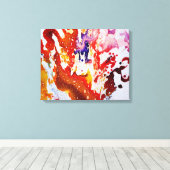 Polychromosoom #1A door Michael Moffa Canvas Afdruk (Insitu (Houten vloer))