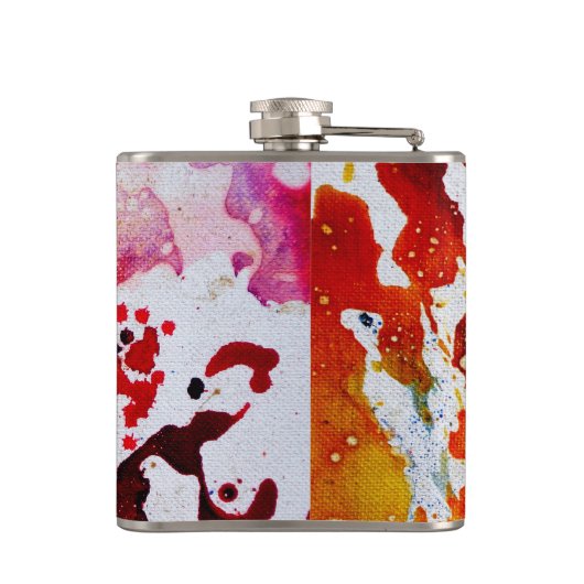 Polychromosoom #1A door Michael Moffa Heupfles (Achterkant)