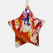 Polychromosoom #1A door Michael Moffa Keramisch Ornament (Rechts)