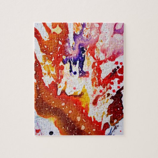 Polychromosoom #1A door Michael Moffa Legpuzzel (Verticaal)