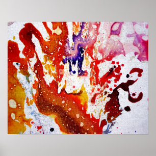 Polychromosoom #1a door Michael Moffa Poster