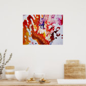 Polychromosoom #1a door Michael Moffa Poster (Keuken)