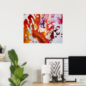 Polychromosoom #1a door Michael Moffa Poster (Thuiskantoor)