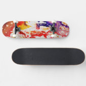 Polychromosoom #1A door Michael Moffa Skateboard (Horizontaal)