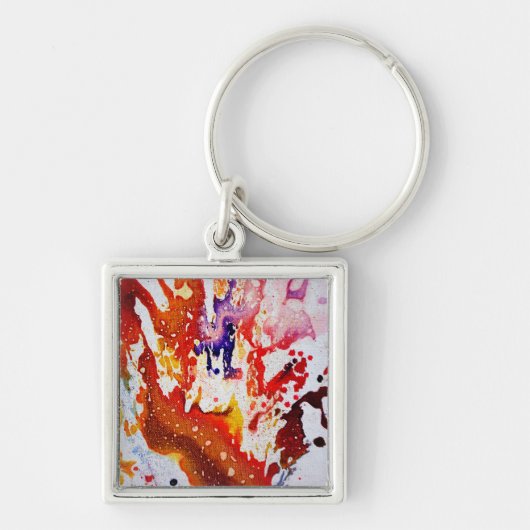 Polychromosoom #1A door Michael Moffa Sleutelhanger (Voorkant)
