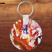 Polychromosoom #1A door Michael Moffa Sleutelhanger (Voorkant)