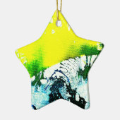 Polychromosoom #2A door Michael Moffa Keramisch Ornament (Links)