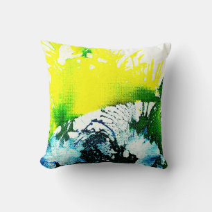 Polychromosoom #2A door Michael Moffa Kussen