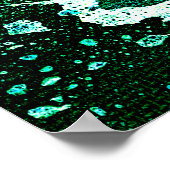 Polychromosoom #2A door Michael Moffa Poster (Hoek)