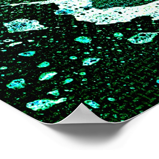 Polychromosoom #2A door Michael Moffa Poster (Hoek)