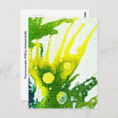 Polychromosoom #2B door Michael Moffa Briefkaart (Voorkant / Achterkant)