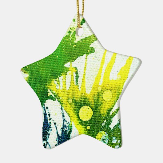 Polychromosoom #2B door Michael Moffa Keramisch Ornament (Links)