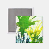 Polychromosoom #2B door Michael Moffa Magneet (Voorkant / Achterkant)